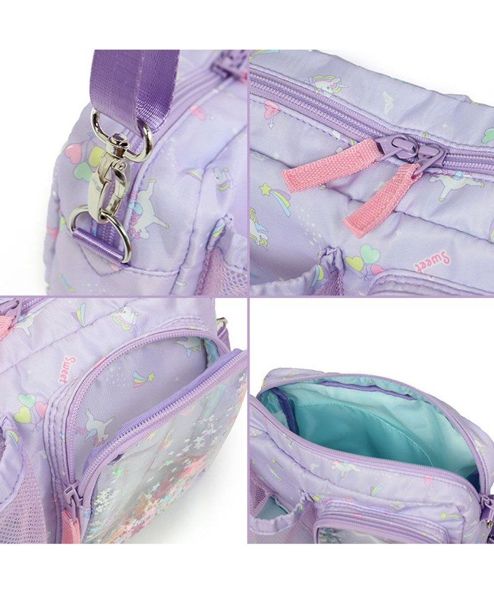 Mother garden マザーガーデン  ショルダーバッグ ペットボトルホルダー付き《ユニコーン/野いちご》