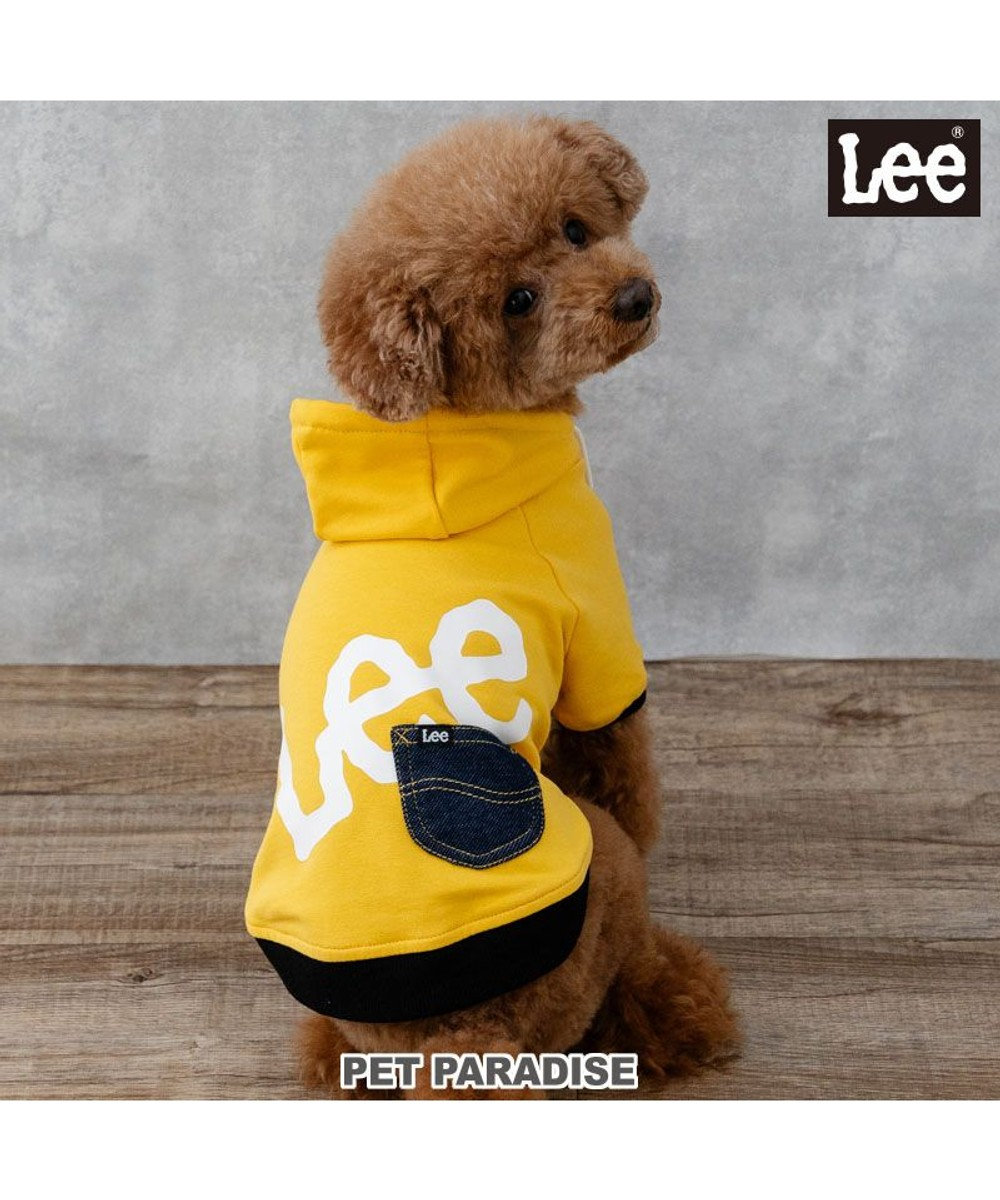 PET PARADISE Lee ビッグ ロゴ パーカー 《イエロー》 小型犬 イエロー