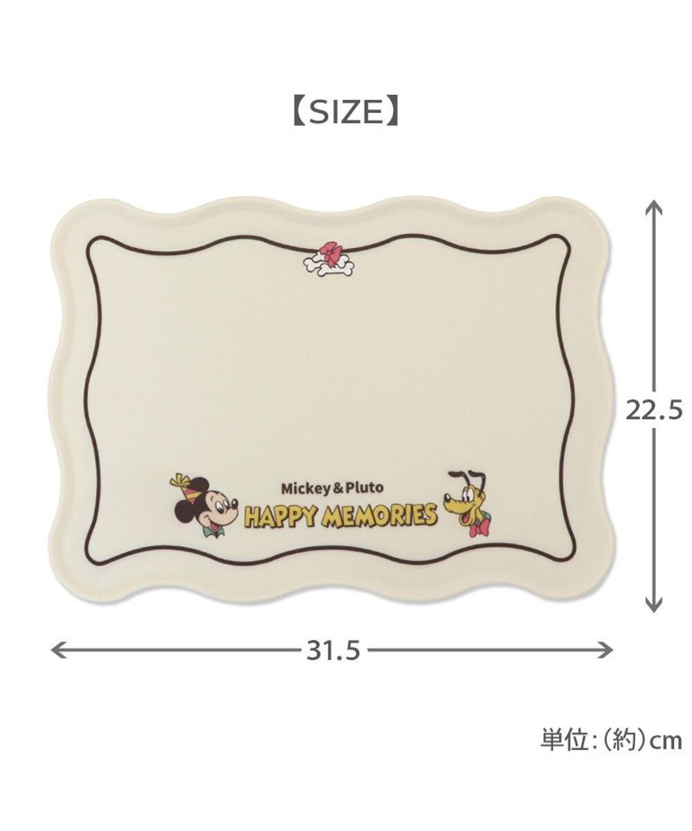 PET PARADISE ディズニー ミッキーマウス＆プルート シリコンマット 