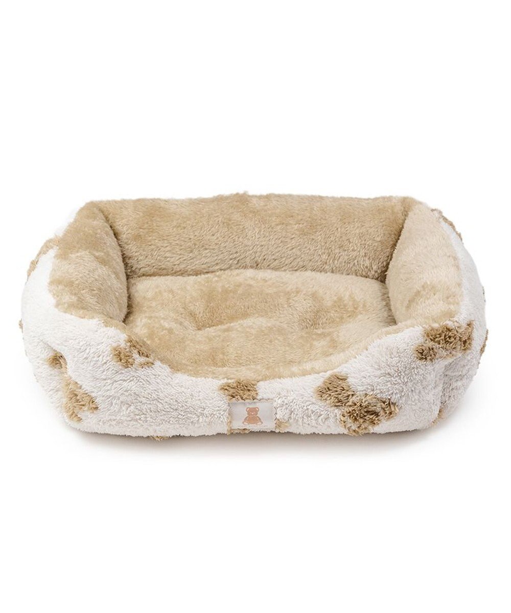 PET PARADISE ペットパラダイス くまちゃん 織り遠赤外線 四角 カドラー  Ｍ 