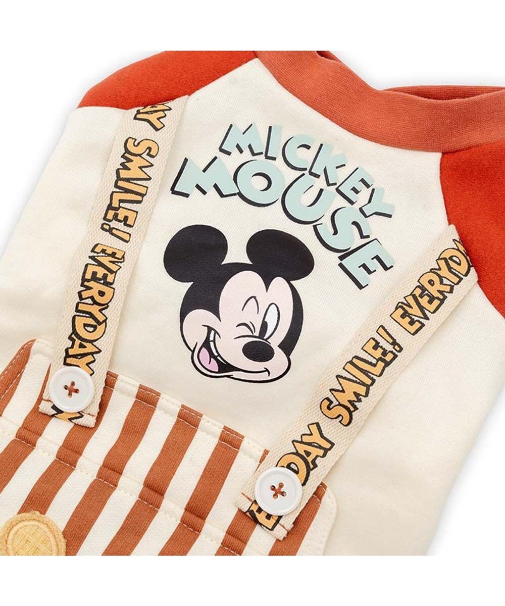 PET PARADISE ディズニー ミッキーマウス ストライプ パンツつなぎ 小型犬 