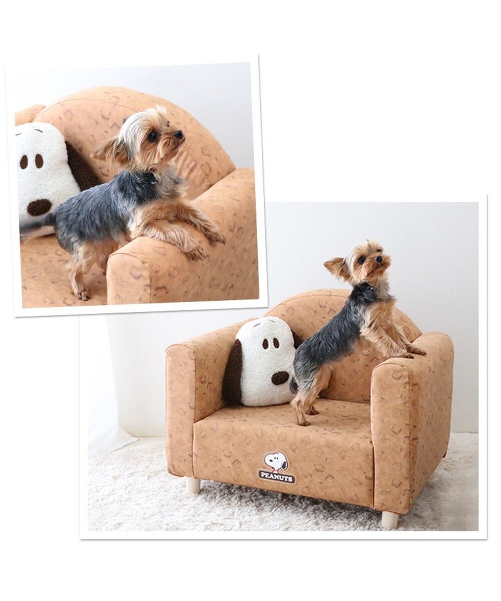 PET PARADISE スヌーピー ソファ 顔クッション付き 小型犬 