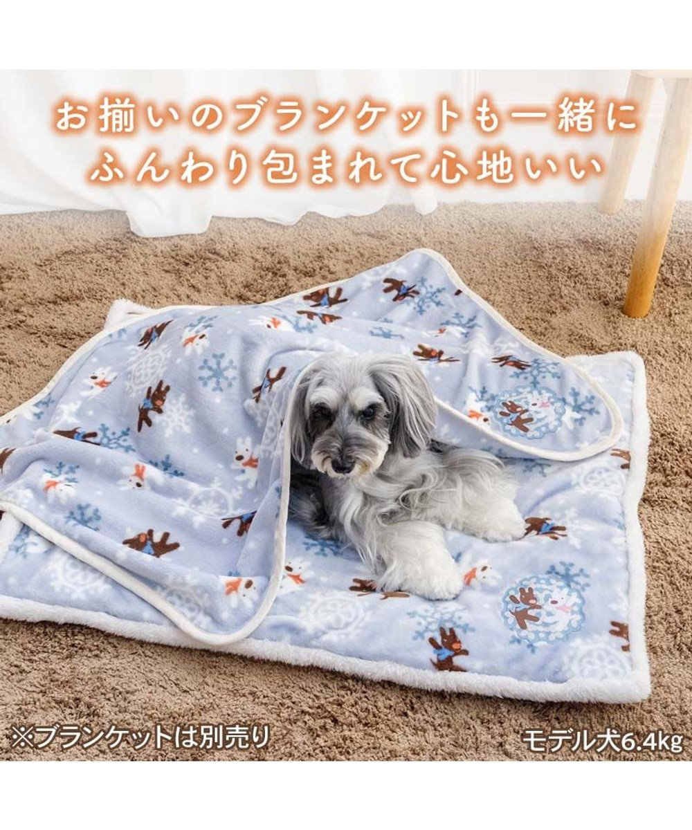 PET PARADISE リサとガスパール 遠赤外線 ボアマット 《雪編み柄》 