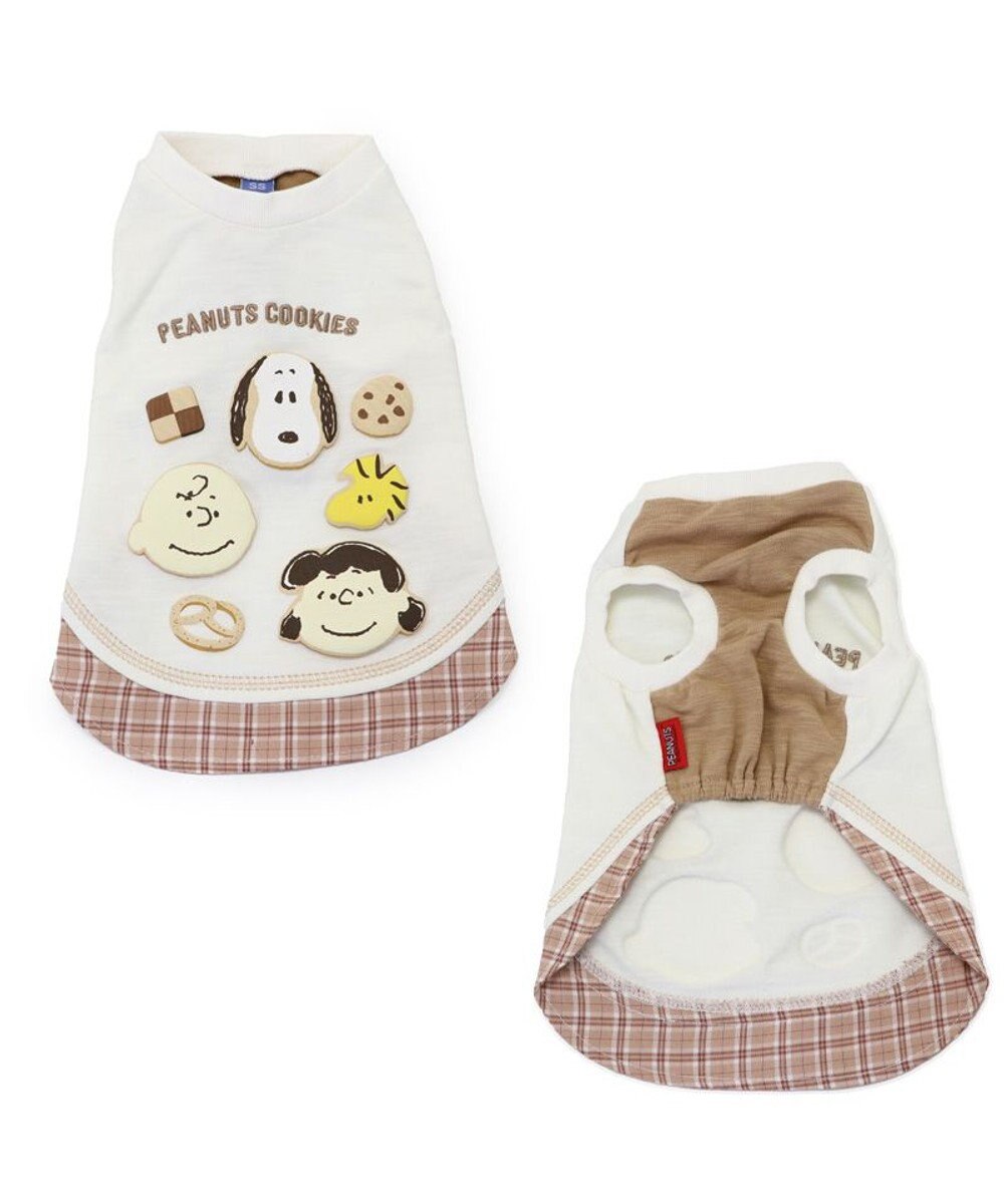 PET PARADISE スヌーピー トレーナー アイシングクッキー 《ホワイト》 中型犬 小型犬