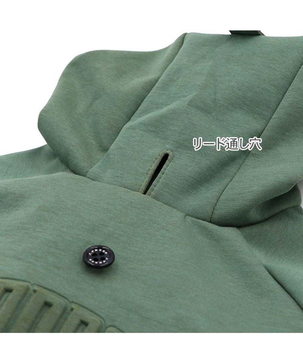 PET PARADISE J.PRESS エンボス ロゴパーカー 小型犬 