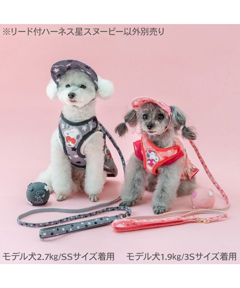 PET PARADISE スヌーピー リード付きハーネス 《星スヌーピー》 ３Ｓ 