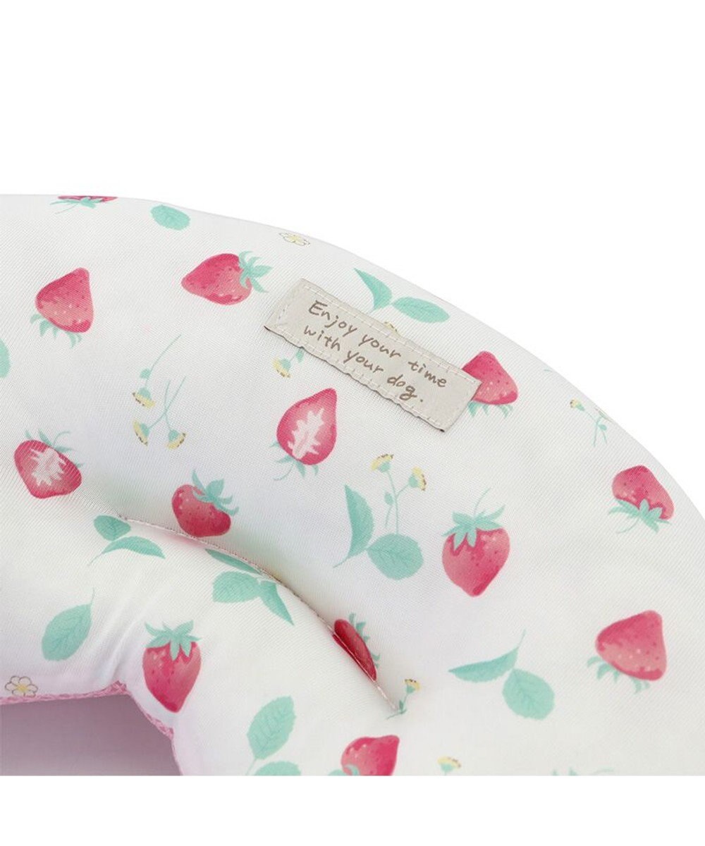 PET PARADISE ペットパラダイス クール ピロー 《いちご＆お花柄》 