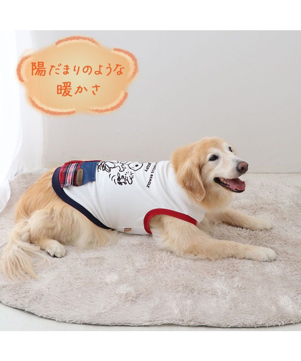 PET PARADISE スヌーピー ペティヒート プレミアム タンクトップ 《ハッピーダンス柄 》中型犬 大型犬