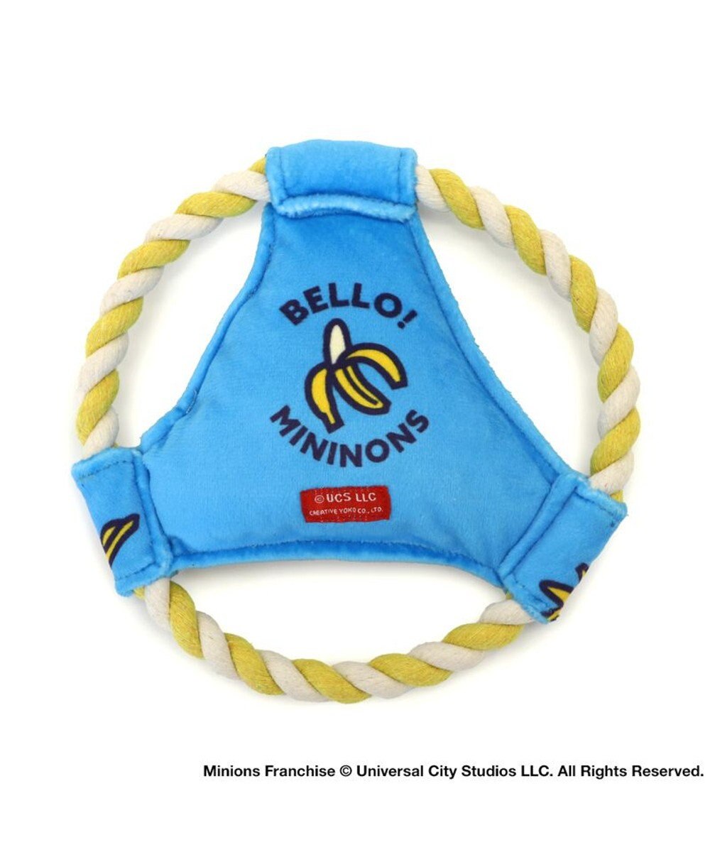 PET PARADISE ミニオン ロープフリスビー トイ 