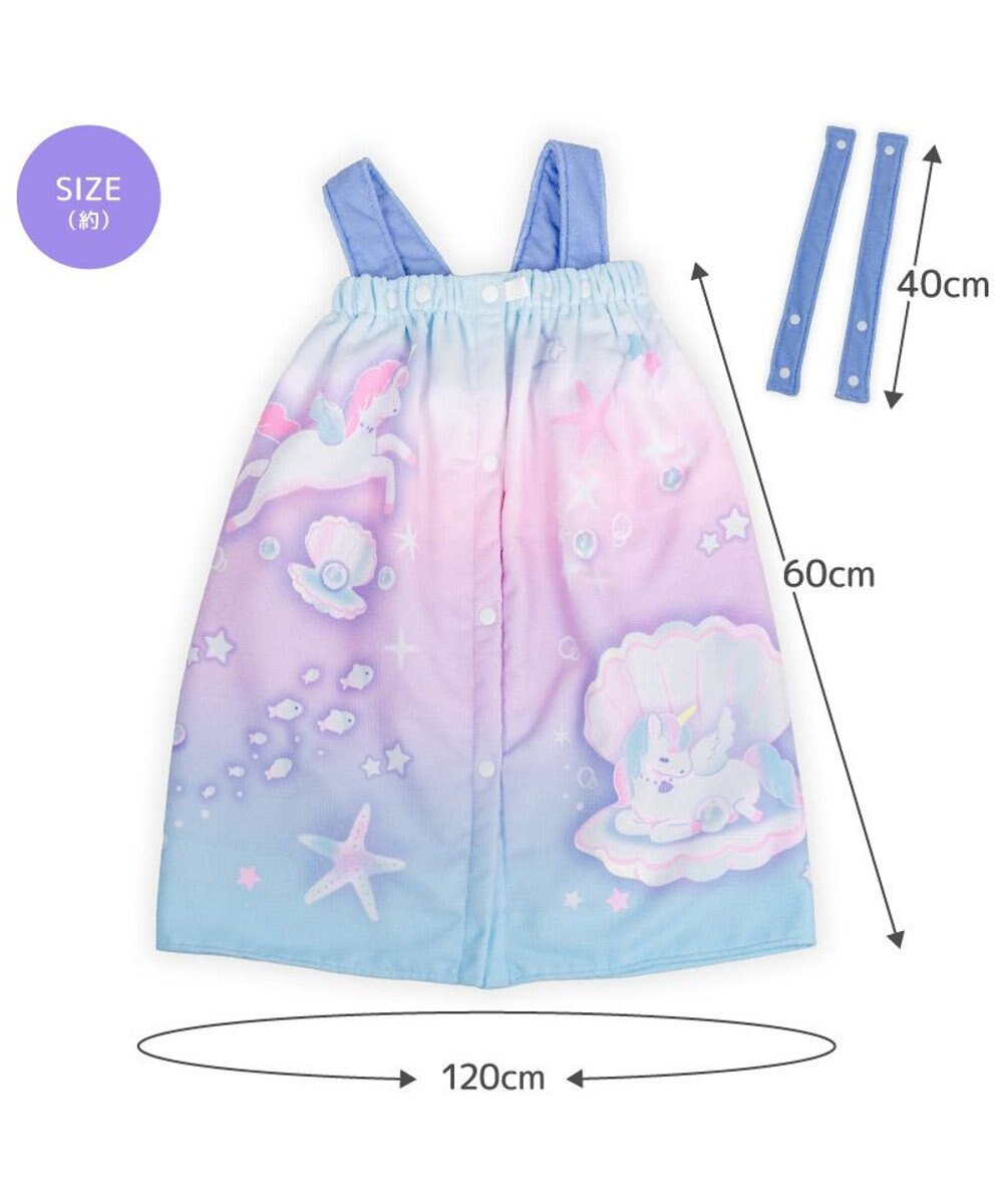 Mother garden マザーガーデン ユニコーン 水泳 ラップタオル 60cm 