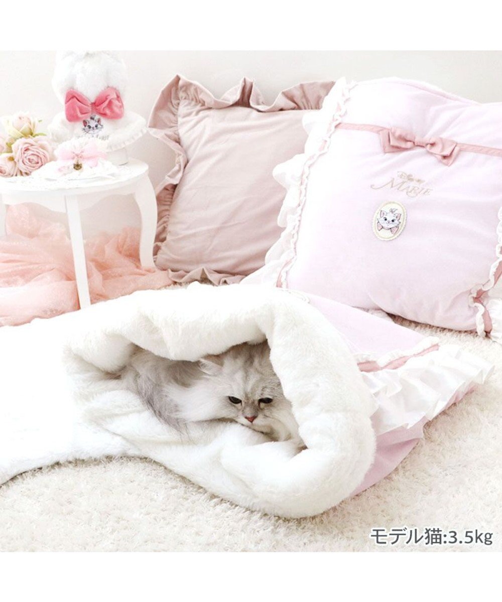 PET PARADISE ディズニー マリー フリル 猫寝袋