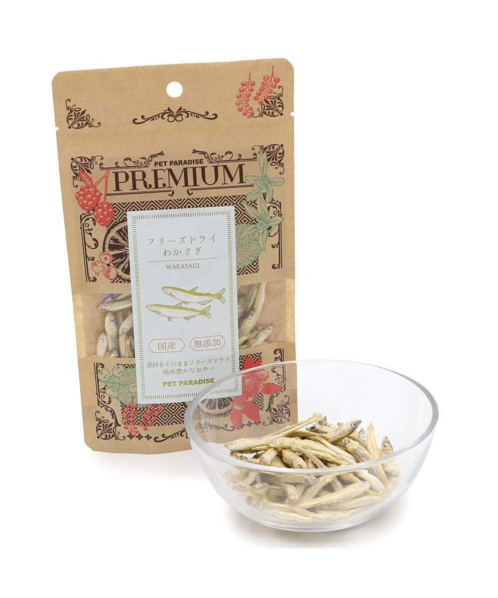 PET PARADISE プレミアムフード フリーズドライ わかさぎ 10g 