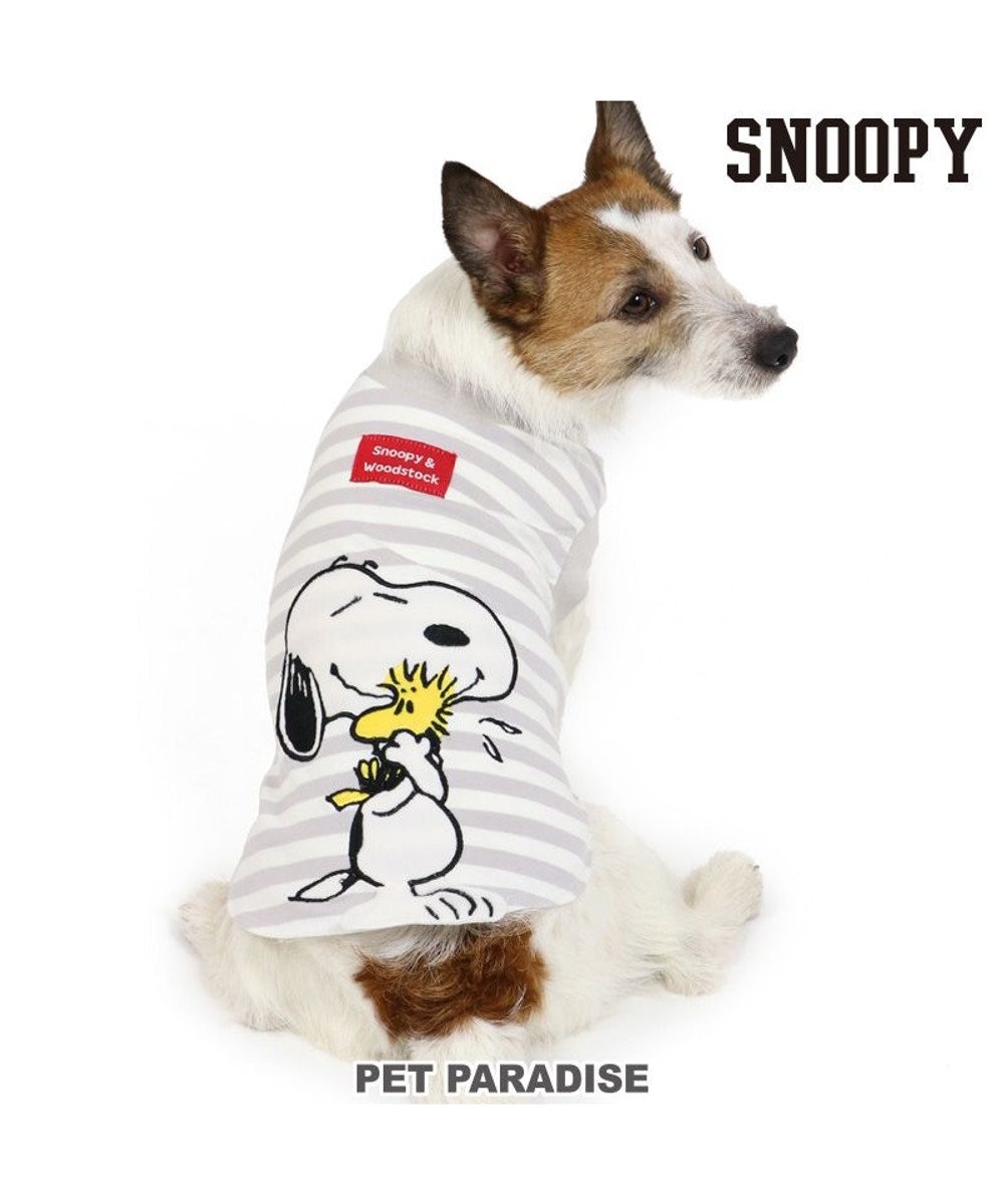 PET PARADISE スヌーピー はみだし Tシャツ 《ハグ柄》 小型犬 ハグ柄