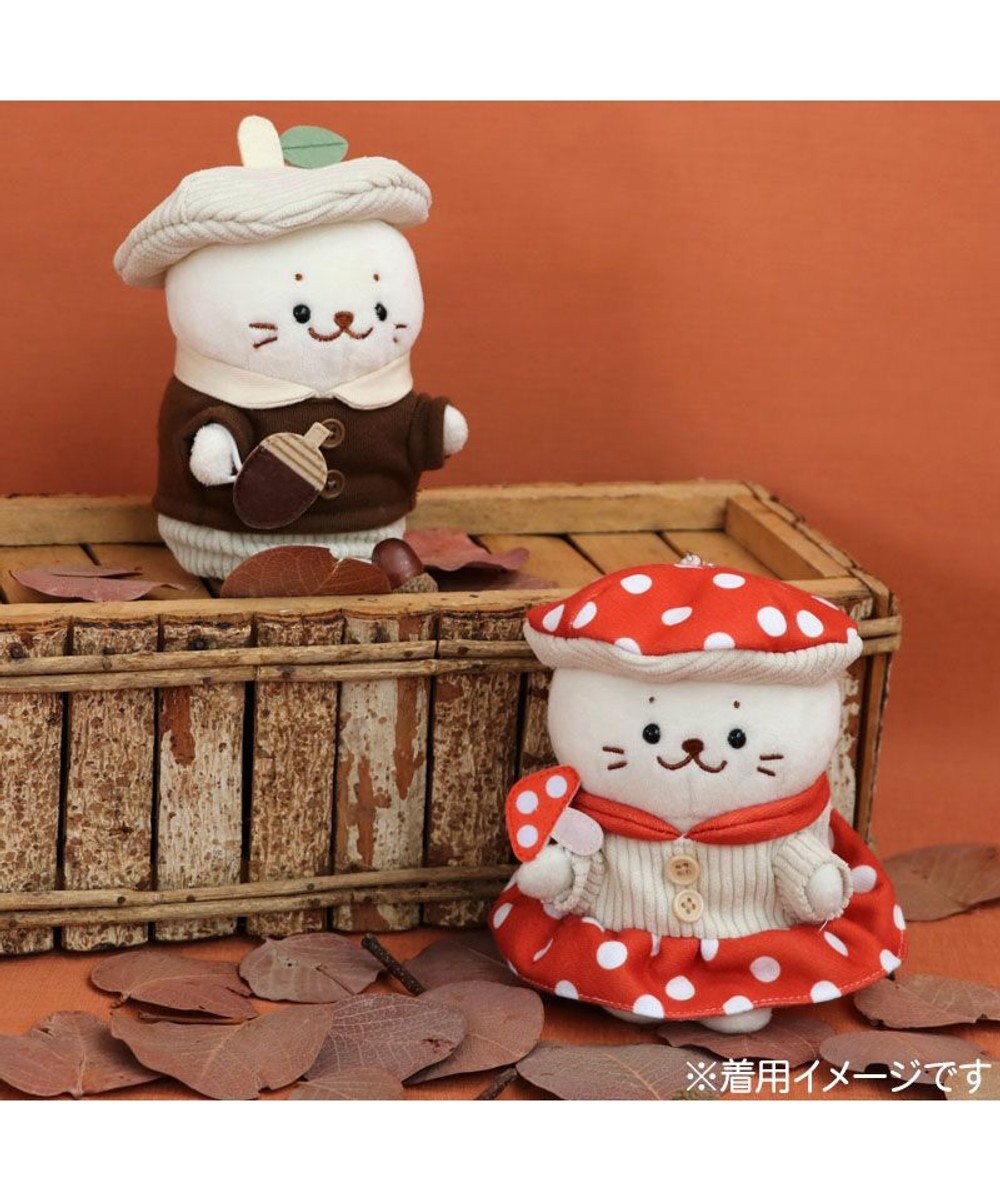 Mother garden しろたん ついてきちゃうしろたん マスコット用 着せ替え服  《どんぐりシャツ》