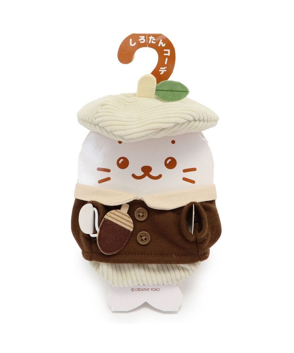 Mother garden しろたん ついてきちゃうしろたん マスコット用 着せ替え服  《どんぐりシャツ》