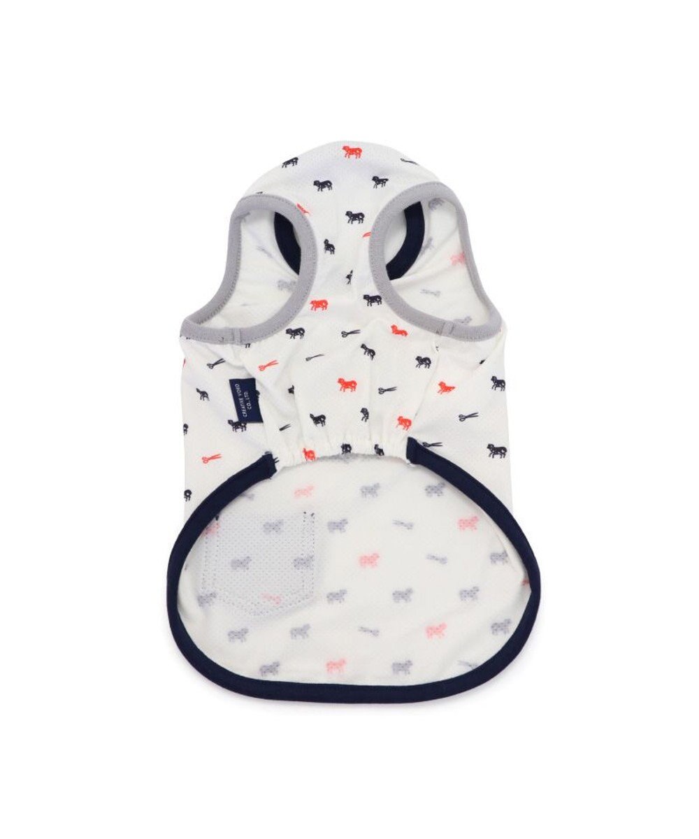 PET PARADISE J.PRESS エコメイド タンクトップ 《羊柄 ネイビー》 小型犬 