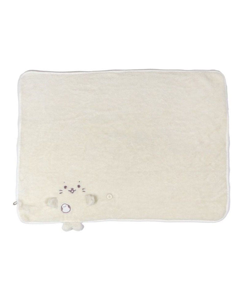 Mother garden しろたん くるっと膝掛け 《シマエナガ》 70×95cm 