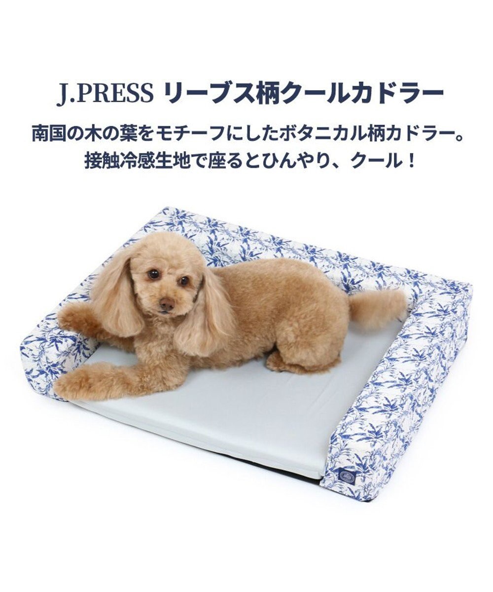 犬 ベッド ひんやり 春夏 接触冷感 クール J Press カドラー ベッド 59 45cm 四角 リーブス ひんやり 涼感 冷却 クール 洗える 犬 猫 ペットベット ハウス 小型犬 介護夏クッション Pet Paradise 通販 雑貨とペット用品の通販サイト マザーガーデン ペット