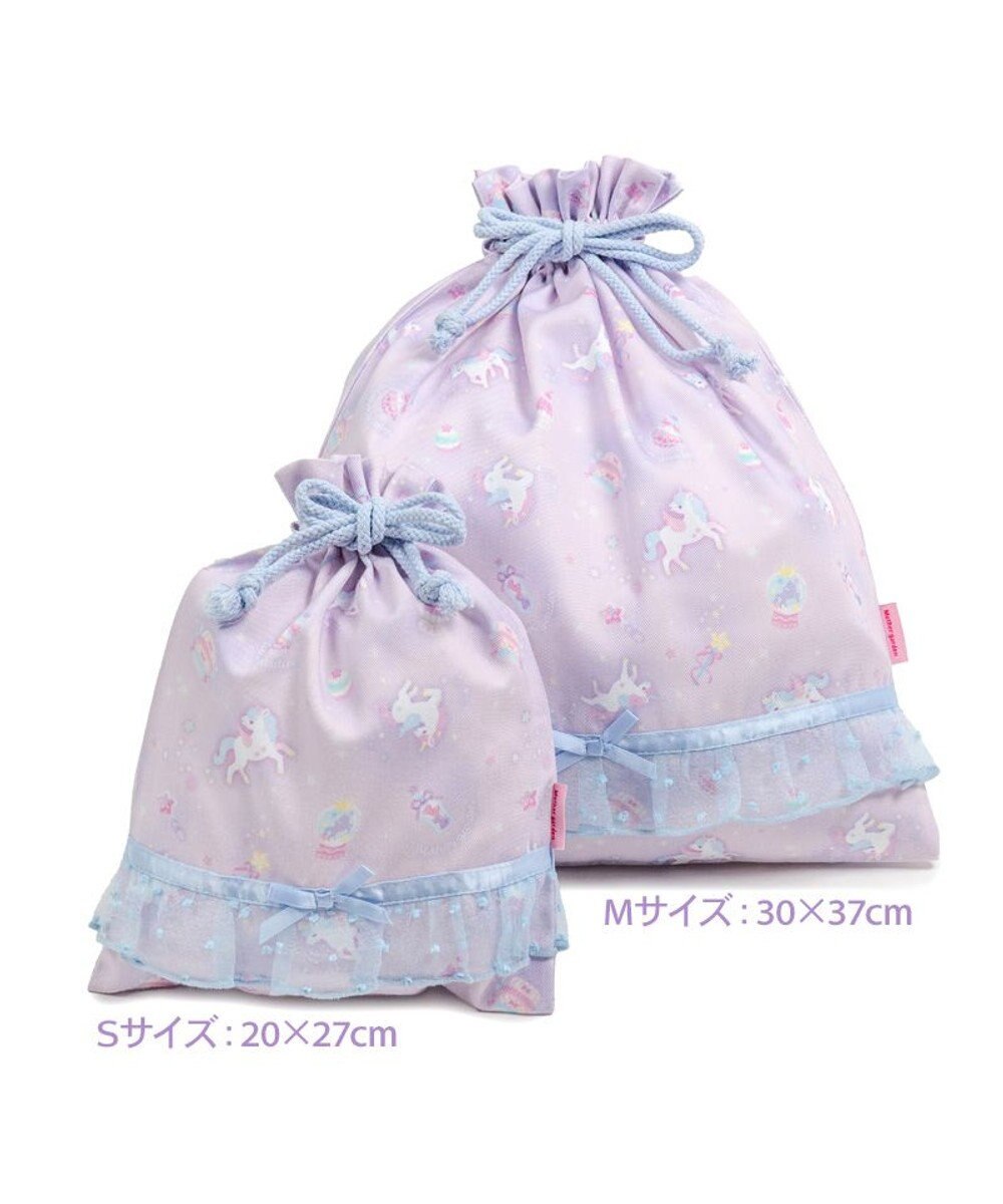 Mother garden マザーガーデン ユニコーン 巾着 大《ファンシー柄》 