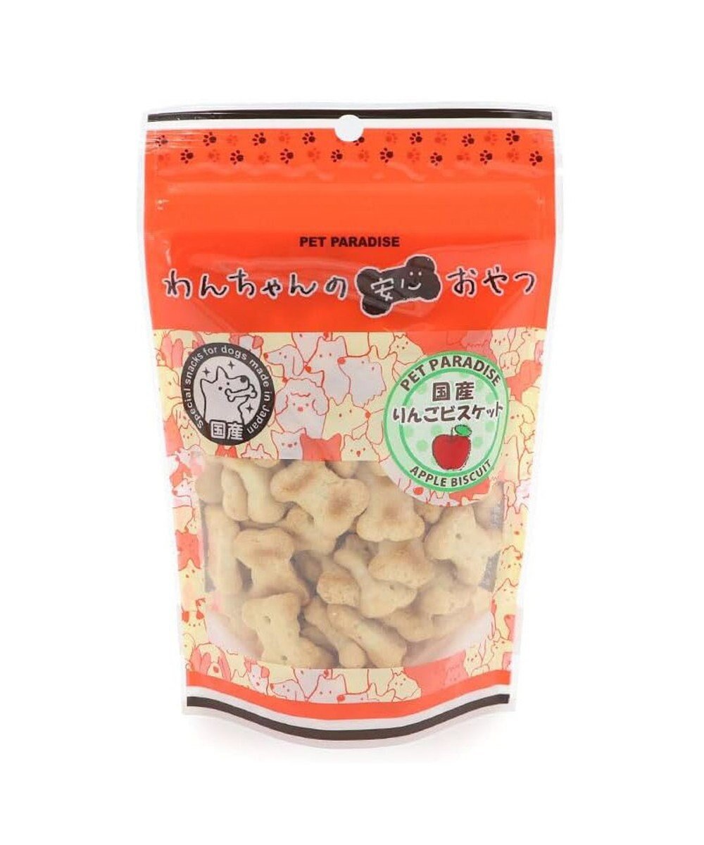 PET PARADISE ペットパラダイス 国産 りんご ビスケット 100g 