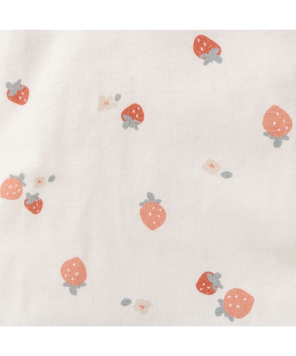 PET PARADISE ペットパラダイス やさしい ロンパース 《花苺柄》 小型犬 