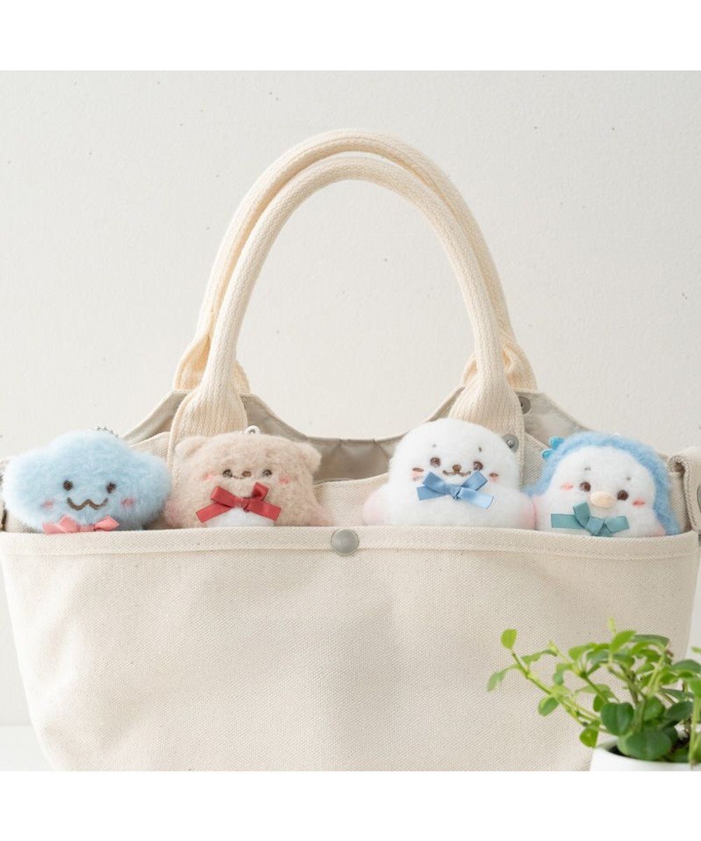 Mother garden しろたん フラットチーク キーホルダー 《しぇる》 単品 