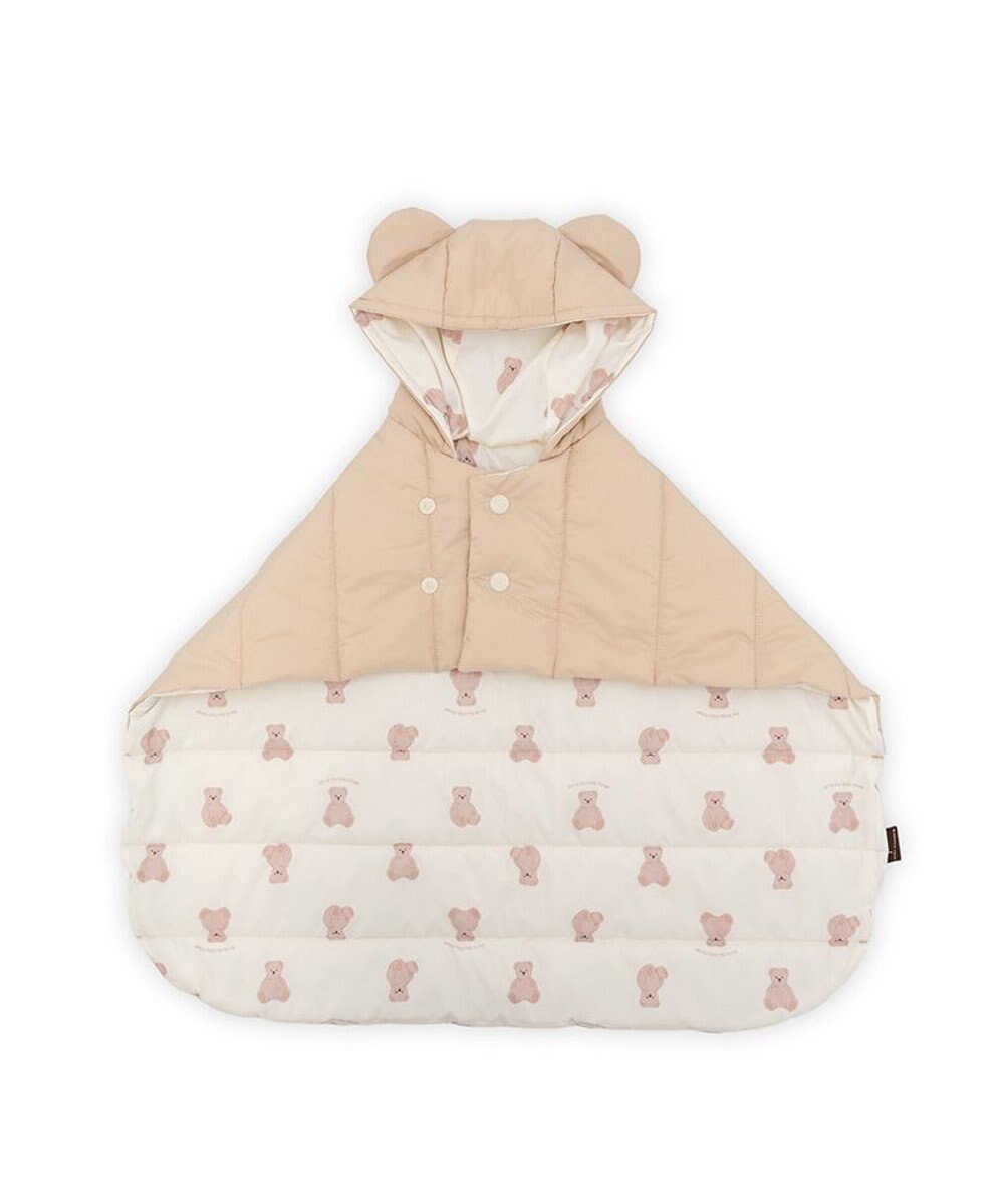 PET PARADISE ペットパラダイス くまちゃん フード付 防寒 ブランケット 大 