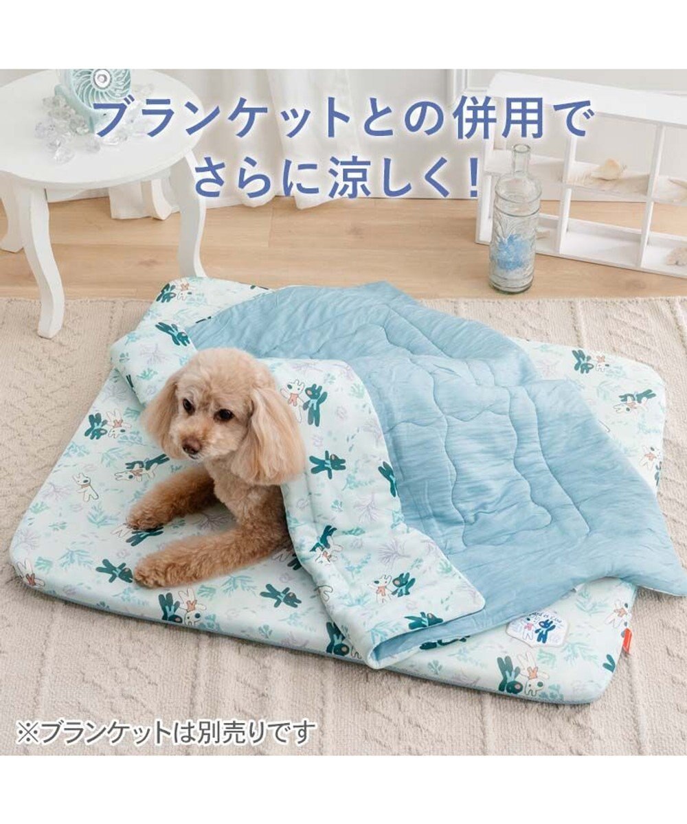 PET PARADISE リサとガスパール もちっと クール マット Ｍ 《海草柄》 