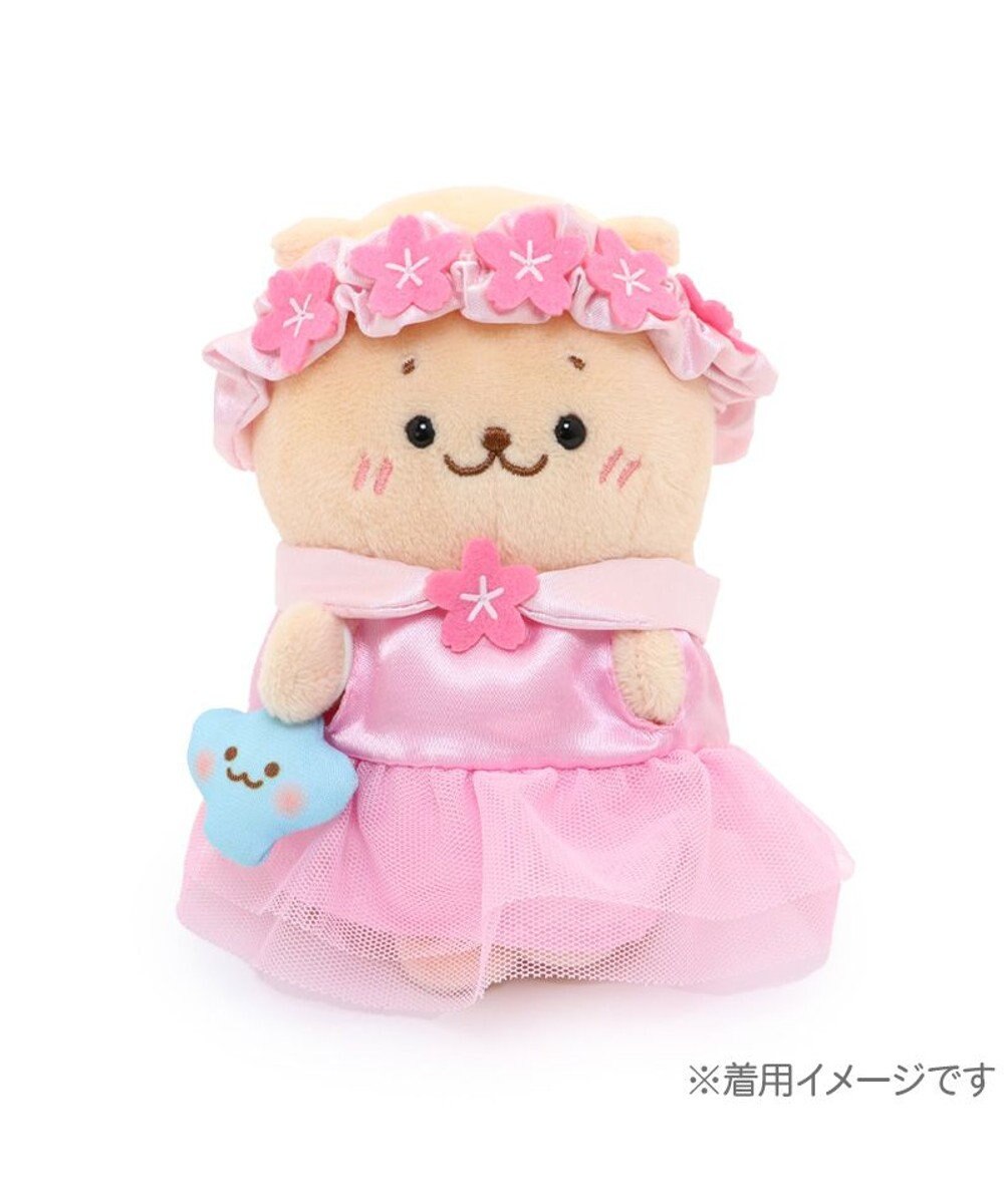 Mother garden しろたん ついてきちゃうしろたん マスコット 着せ替え服 お花ドレス＆花冠 