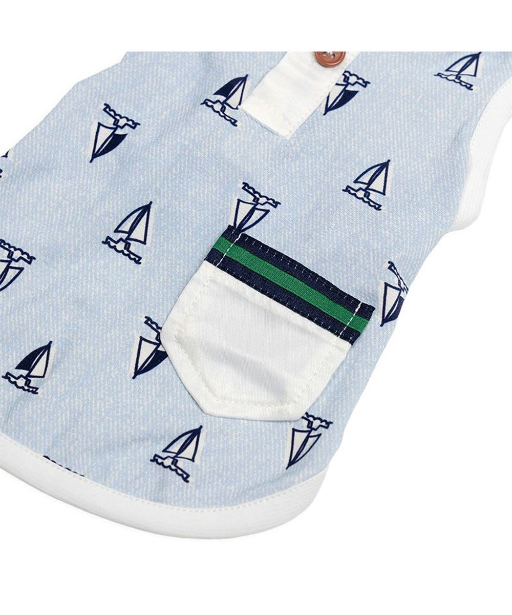 PET PARADISE ペットパラダイス 接触冷感 タンクトップ 《ヨット柄》 小型犬 