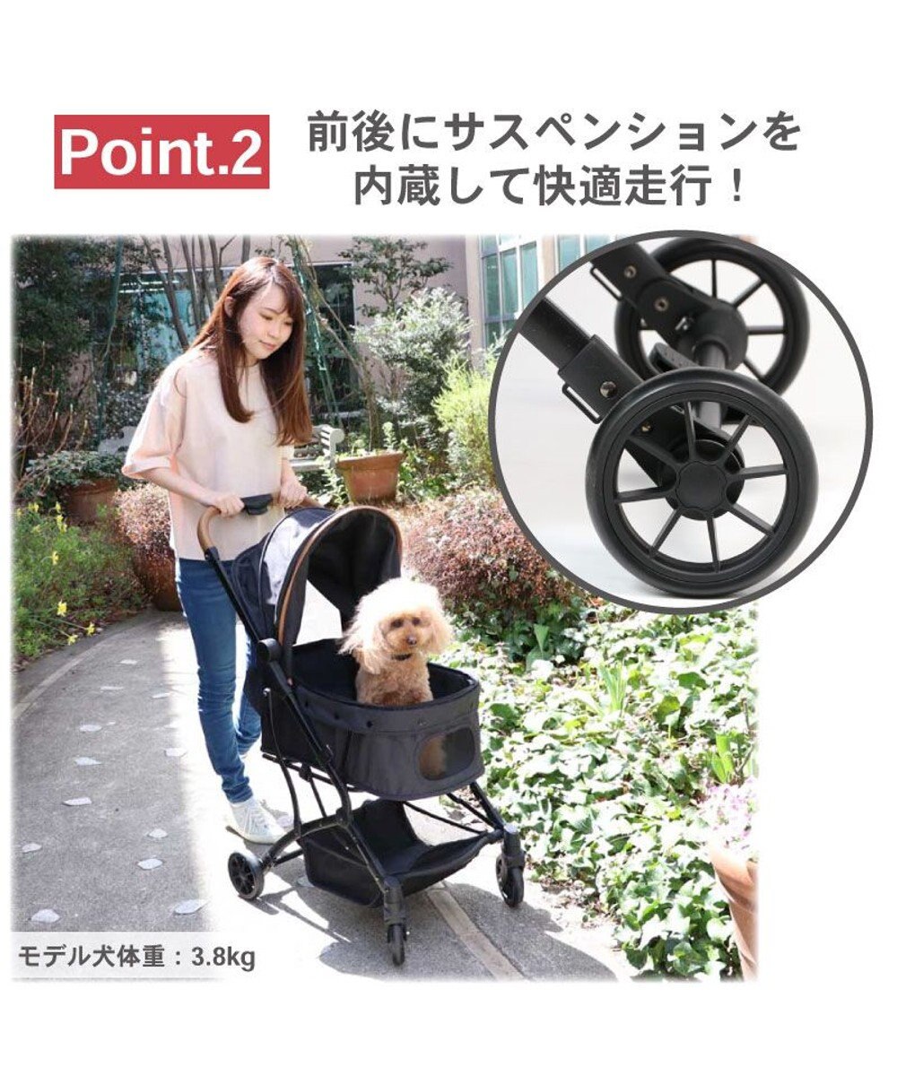 犬用品 ペットグッズ キャリーバッグ ペットパラダイス 犬 カート バギー おしゃれ コンパクト ペット カート 黒 送料無料 1年保証 小型犬 4輪 折りたたみ おしゃれ コンパクト ペットバギー 多頭用 介護 軽量 コンパクト収納 折り畳み 1年保証 Pet Paradise 通販