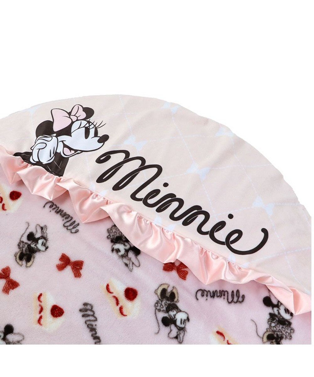 PET PARADISE ディズニー ミニーマウス 遠赤外線 くつろぎマット (直径75cm) 