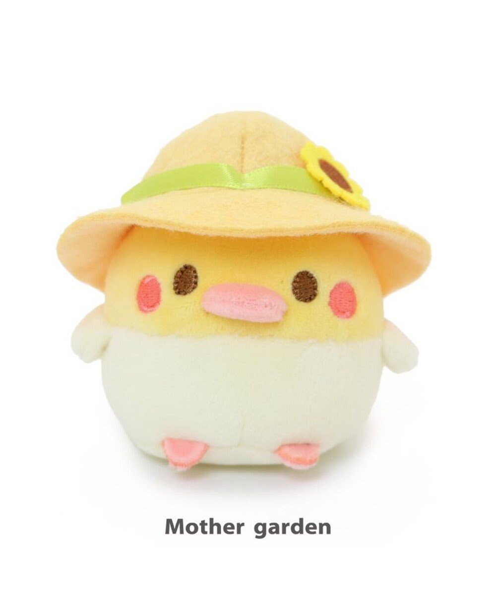 Mother garden マザーガーデン こぴよフレンズ こもぐ 麦わら マスコット ちび マスコット ぬいどり ぬい撮り かわいい 小さい ぬいぐるみ 手のひらサイズ 鳥雑貨 おもちゃ 子供 子ども キッズ プレゼント 誕生日プレゼント子供の日 こどもの日 黄色