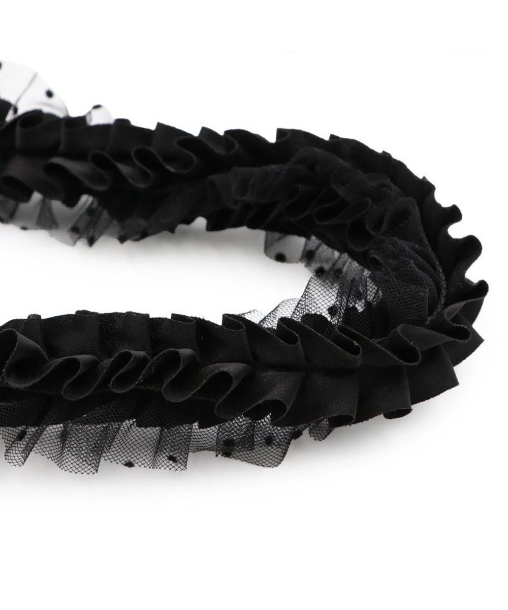 PET PARADISE cherircouture ツイード リボンリード 《ブラック》 ４Ｓ～３Ｓ 