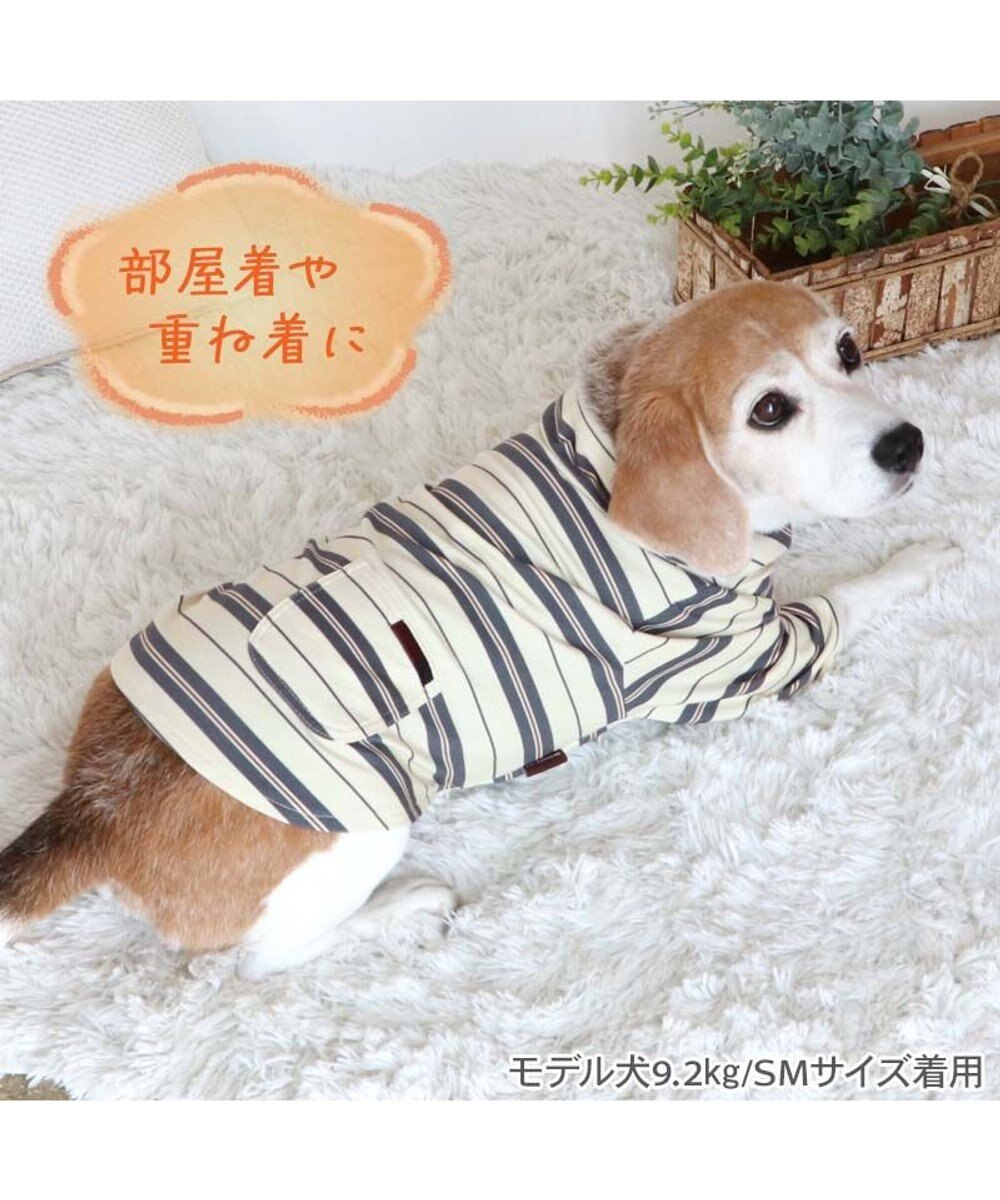 PET PARADISE ペットパラダイス  ペティヒー ト Tシャツ 《マルチボーダー 》中型犬 大型犬 
