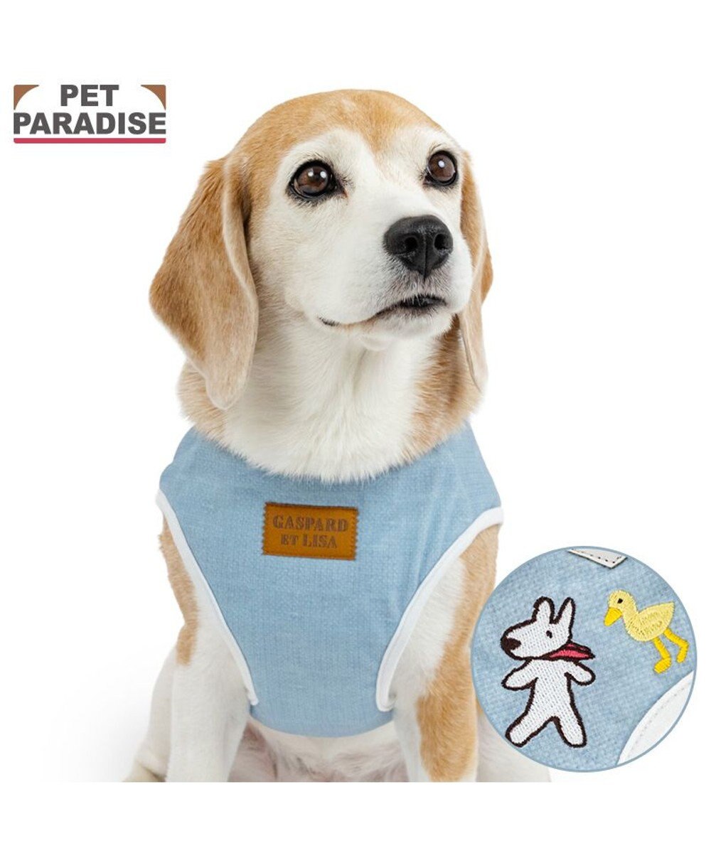 PET PARADISE リサとガスパール 刺繍 ベストハーネス ＳＭ 