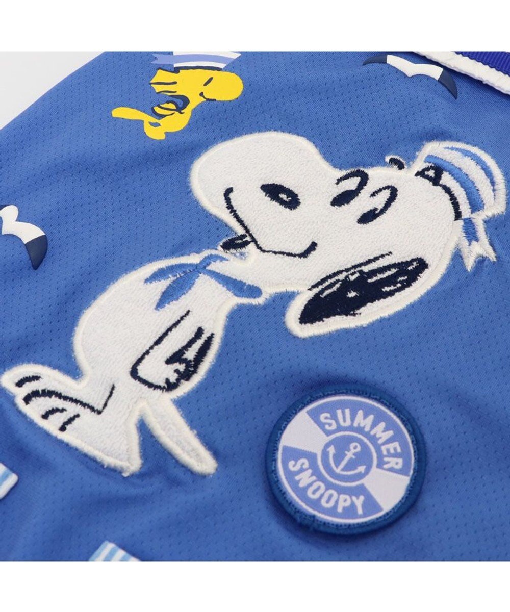 PET PARADISE スヌーピー エコメイド ロンパース 《マリン柄》 小型犬