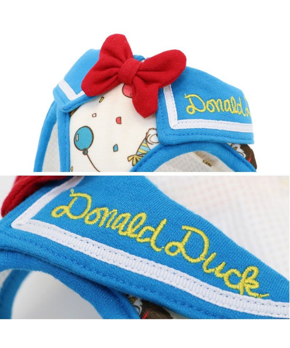 PET PARADISE ディズニー ドナルドダック 90周年 ベストハーネス Ｓ 《パーティー柄》 小型犬 