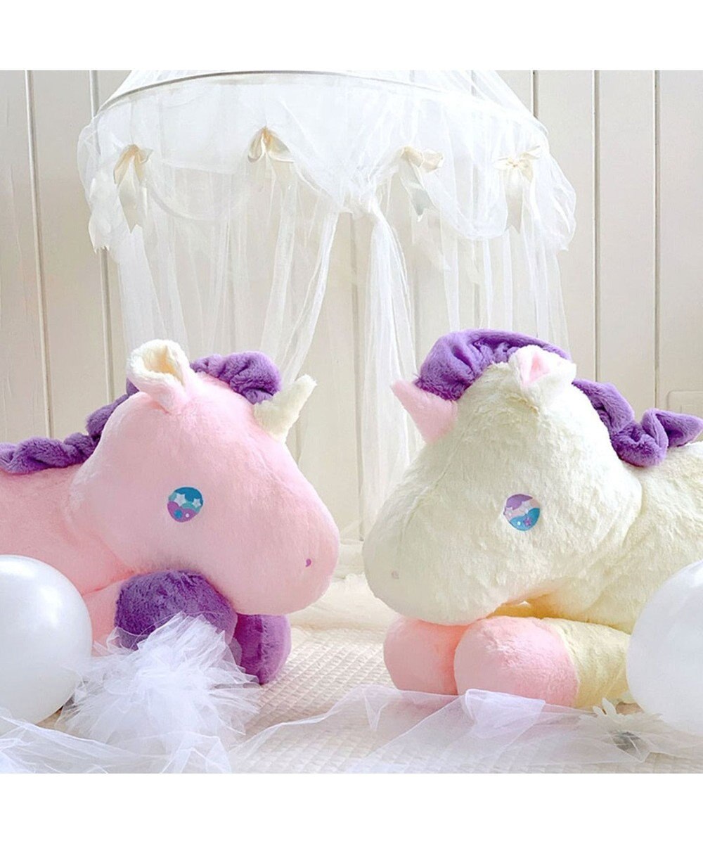 抱きぬいぐるみ　パピーム　コップ&コースター付き マザーガーデ ドリーム ユニコーン 抱きぐるみ 65cm / Mother