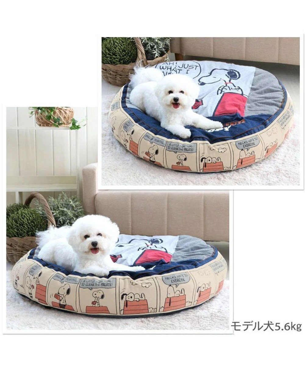 PET PARADISE スヌーピー クッション  L  (90cm)《８０’Ｓ柄》 