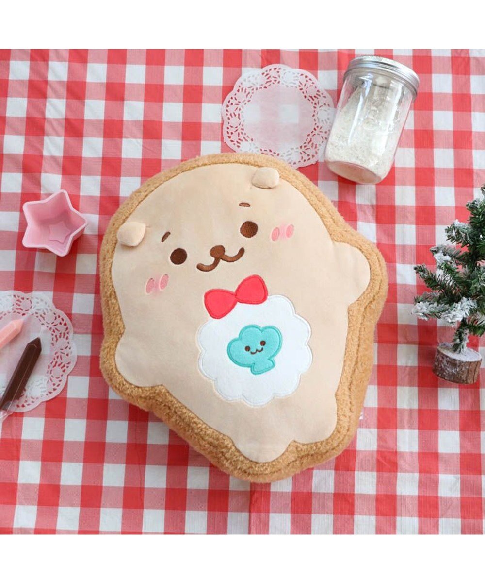 Mother garden しろたん らっこいぬ アイシングクッキー クッション 34cm 