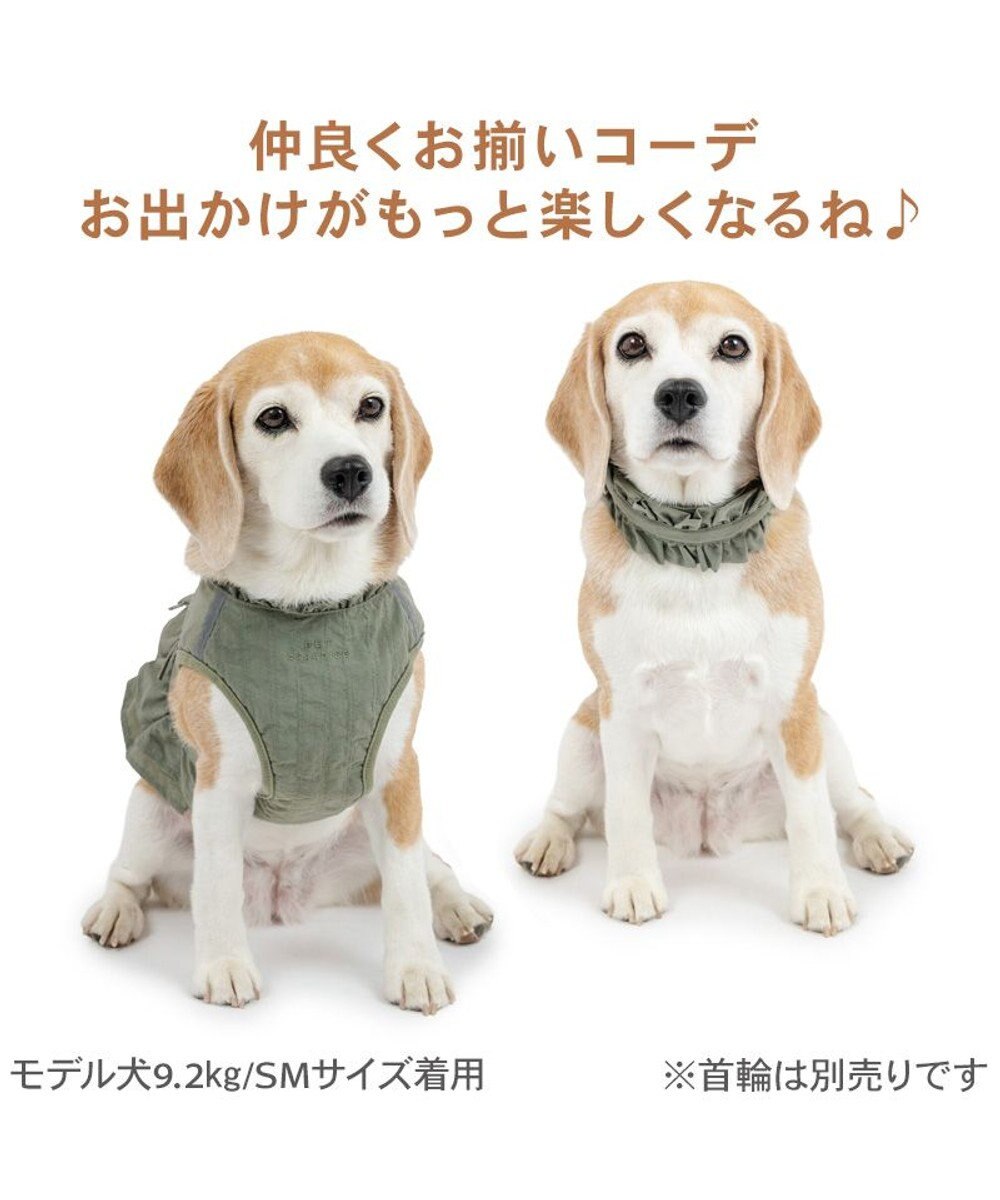 PET PARADISE ペットパラダイス ペタルオリーブ ベストハーネス Ｍ 大型犬 