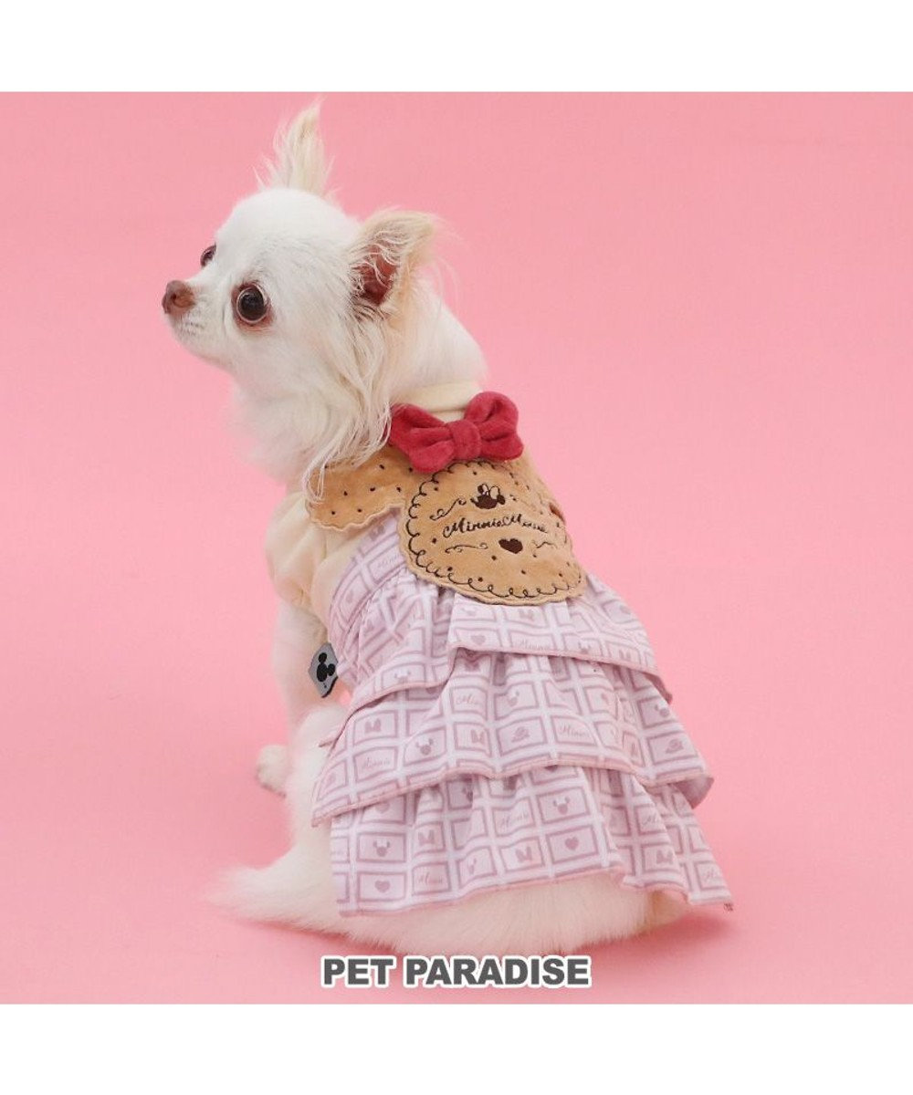 PET PARADISE ディズニー ミニーマウス ワンピース 《クッキー柄》 小型犬 ピンク