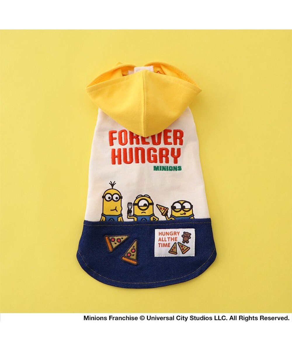 PET PARADISE ミニオン ピザ柄パーカー 【小型犬】 