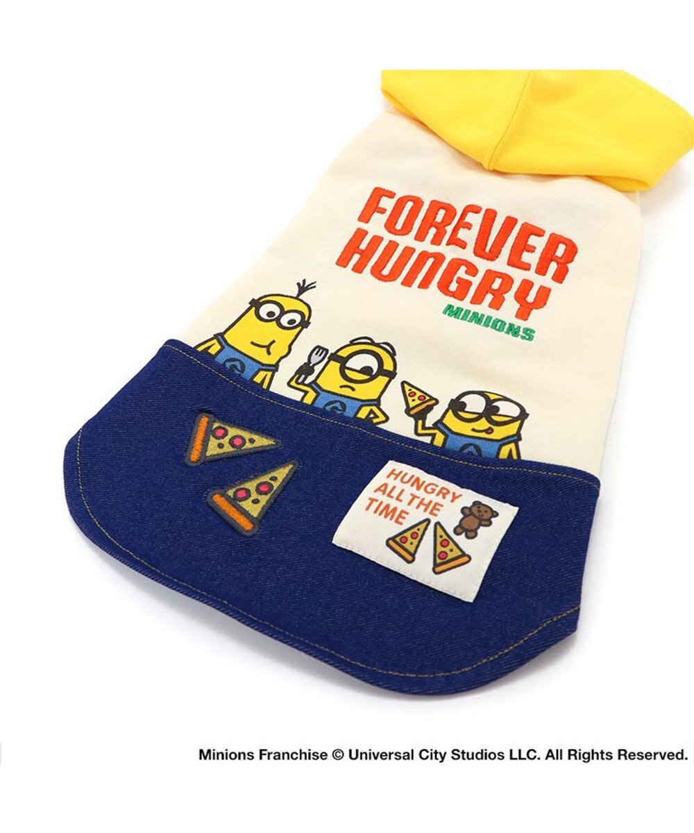 PET PARADISE ミニオン ピザ柄パーカー 【小型犬】 