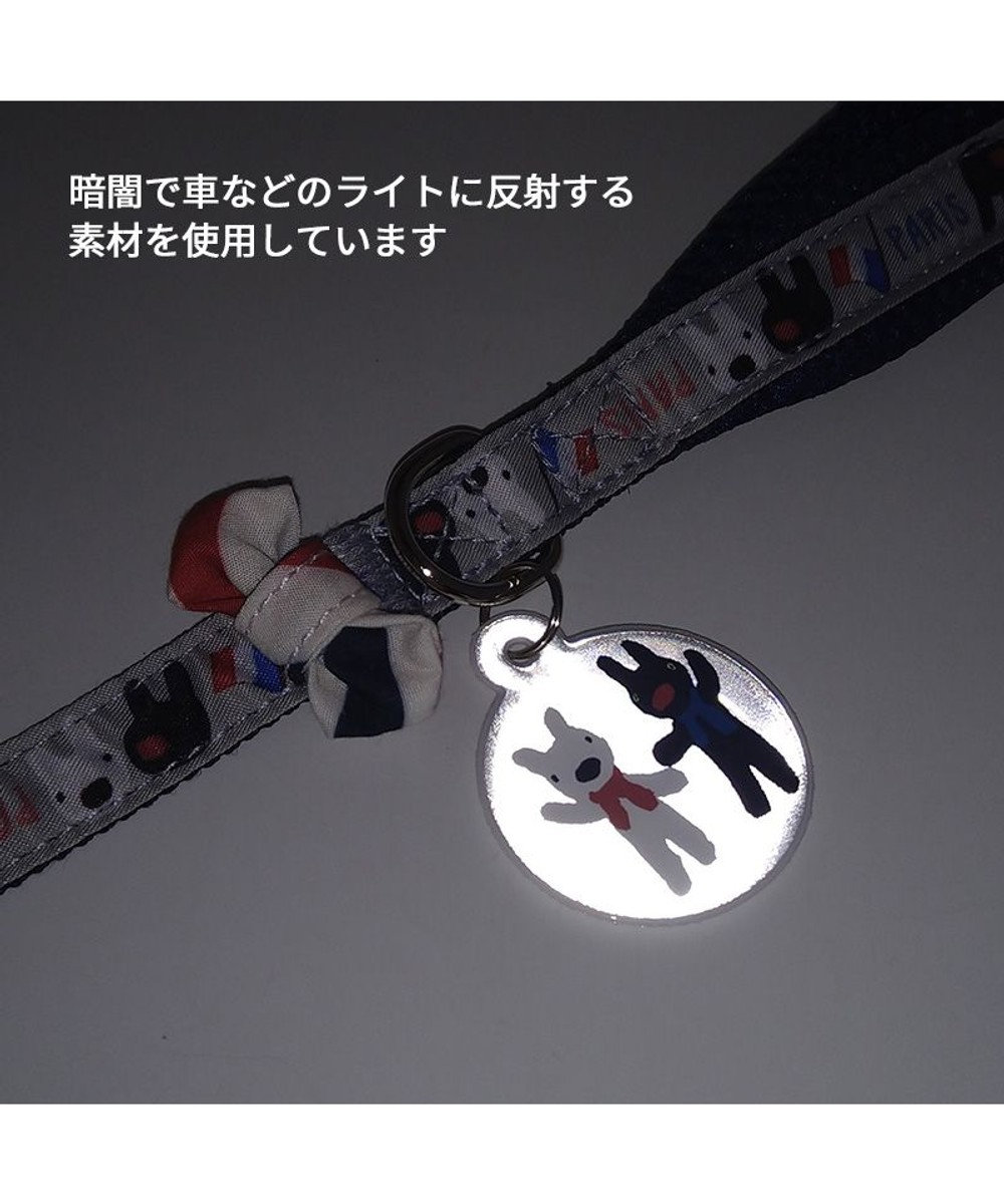 PET PARADISE リサとガスパール リボン付きリード 《パリ柄》  SS~S 小型犬