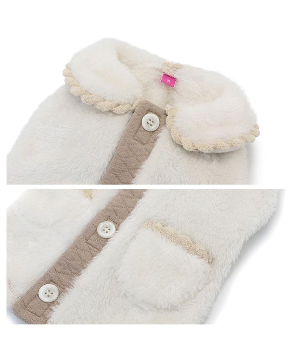 PET PARADISE ペットパラダイス ボアジャケット 襟付き 小型犬 