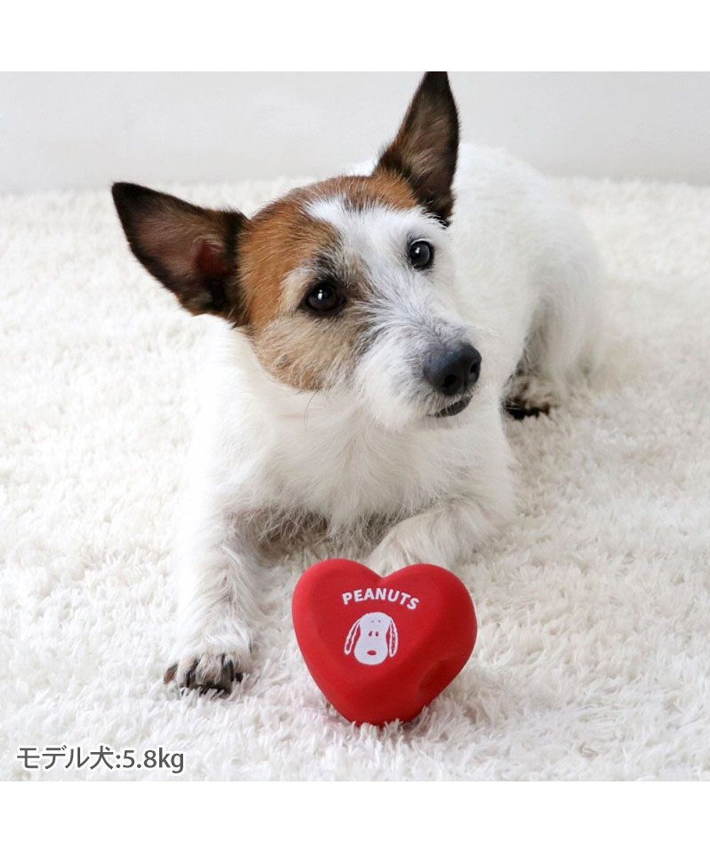 PET PARADISE スヌーピー ハート ラテックス トイ 