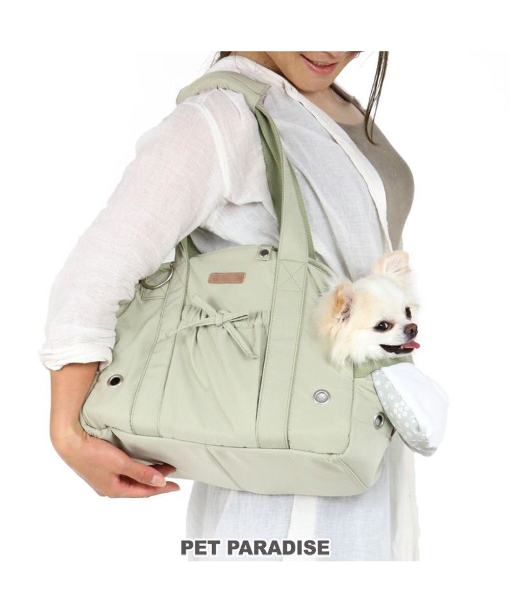 PET PARADISE ペットパラダイス キャリー キャリーバッグ 〔超小型犬〕 ピスタチオ カーキ
