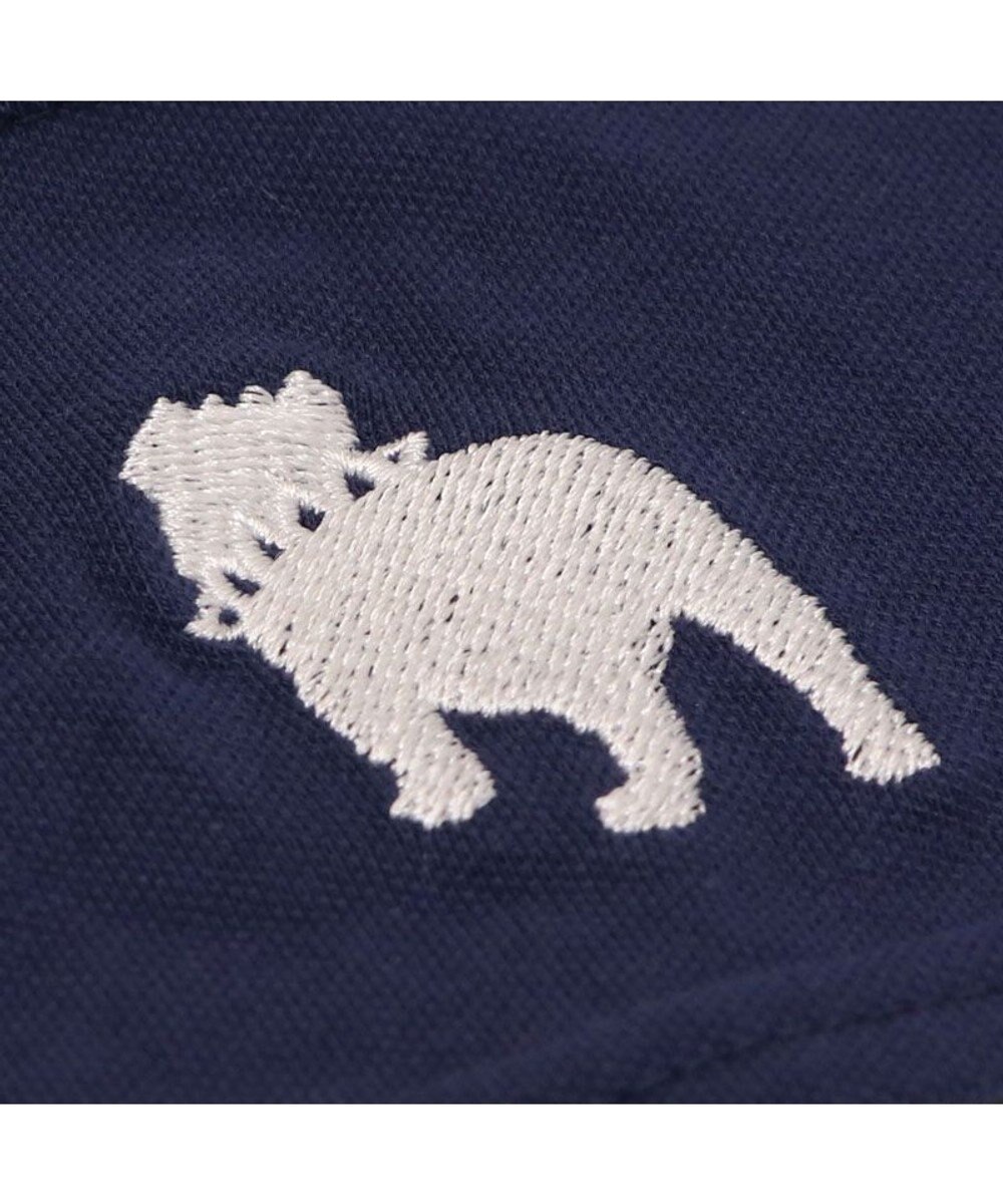 PET PARADISE J.PRESS スキッパーポロシャツ トリコロール 小型犬 